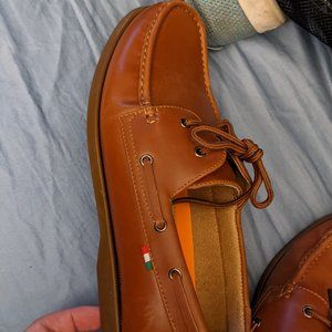 Stunning Italian leather Boat Shoe